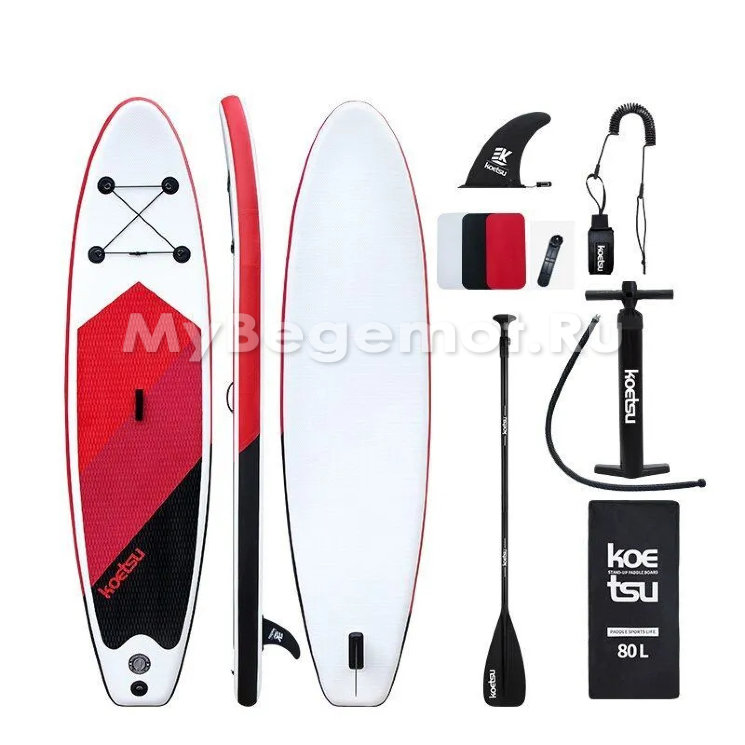 ДОСКА ДЛЯ SUP-СЕРФИНГА  Koetsu RED 320х76х15 (Витрина)