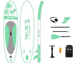 Надувная прогулочная САП доска WALAW Green 320x81x15