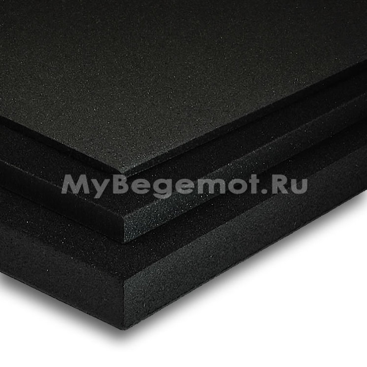 ЭВА листовой 6 мм, 55PS, лист 2150х1150 мм, черный